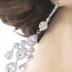 GIA Cubic Zirconia Chandeli..