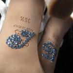 I Do Wedding Shoe Sticker A..