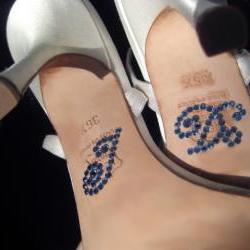I Do Wedding Shoe Sticker Applique